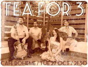 Teafor3_Cafe Boheme_27_10_2015